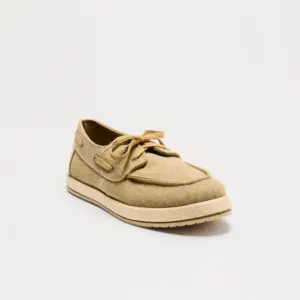 Canvas Boat Shoe Espadrilles - Taupe